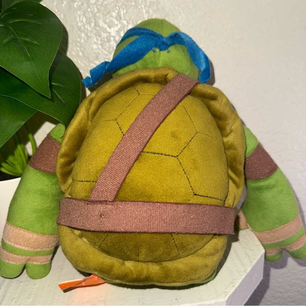 TMNT Teenage Mutant Ninja Turtles Leonardo Nickelodeon Plush Toy 2016 17" Show - Picture 3 of 9